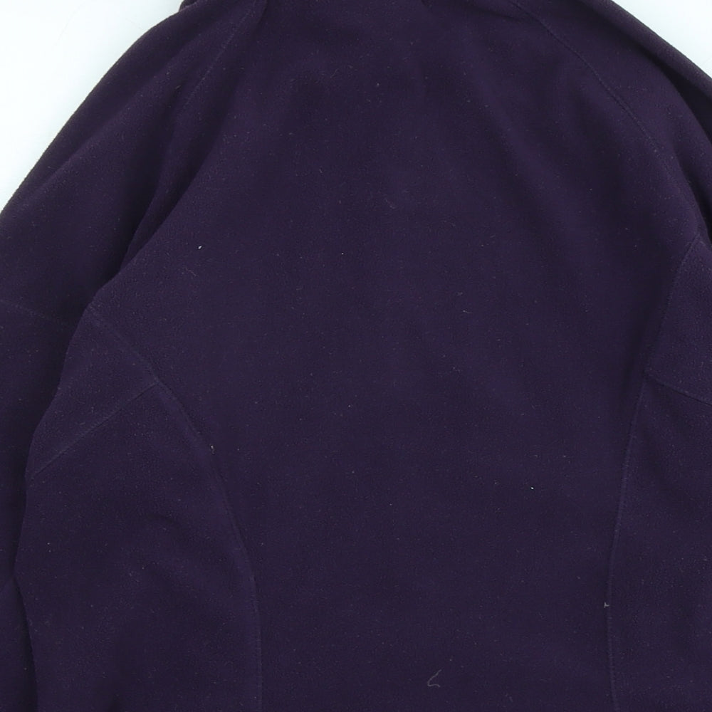 Craghoppers Womens Purple Polyester Pullover Sweatshirt Size 10 - Logo