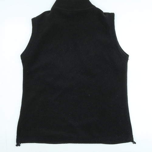 Peter Storm Womens Black Gilet Waistcoat Size M Zip - Logo