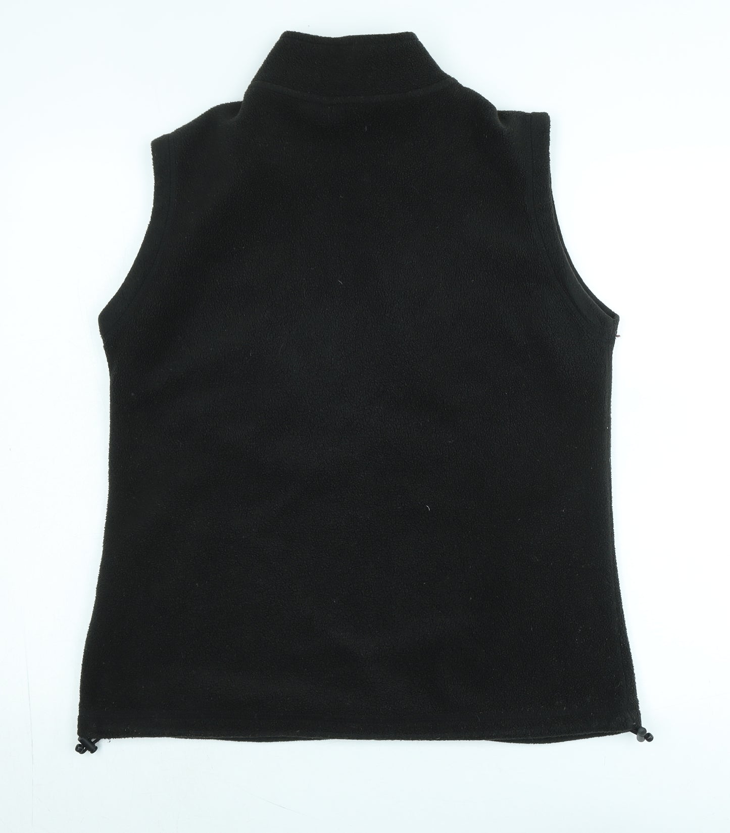 Peter Storm Womens Black Gilet Waistcoat Size M Zip - Logo