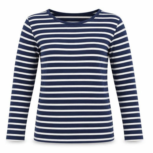 Pimkie Womens Blue Polyester Jersey T-Shirt Size M Crew Neck - Logo