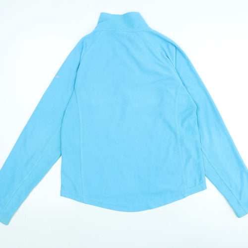 Tresspass Womens Blue Polyester Pullover Sweatshirt Size M - Logo