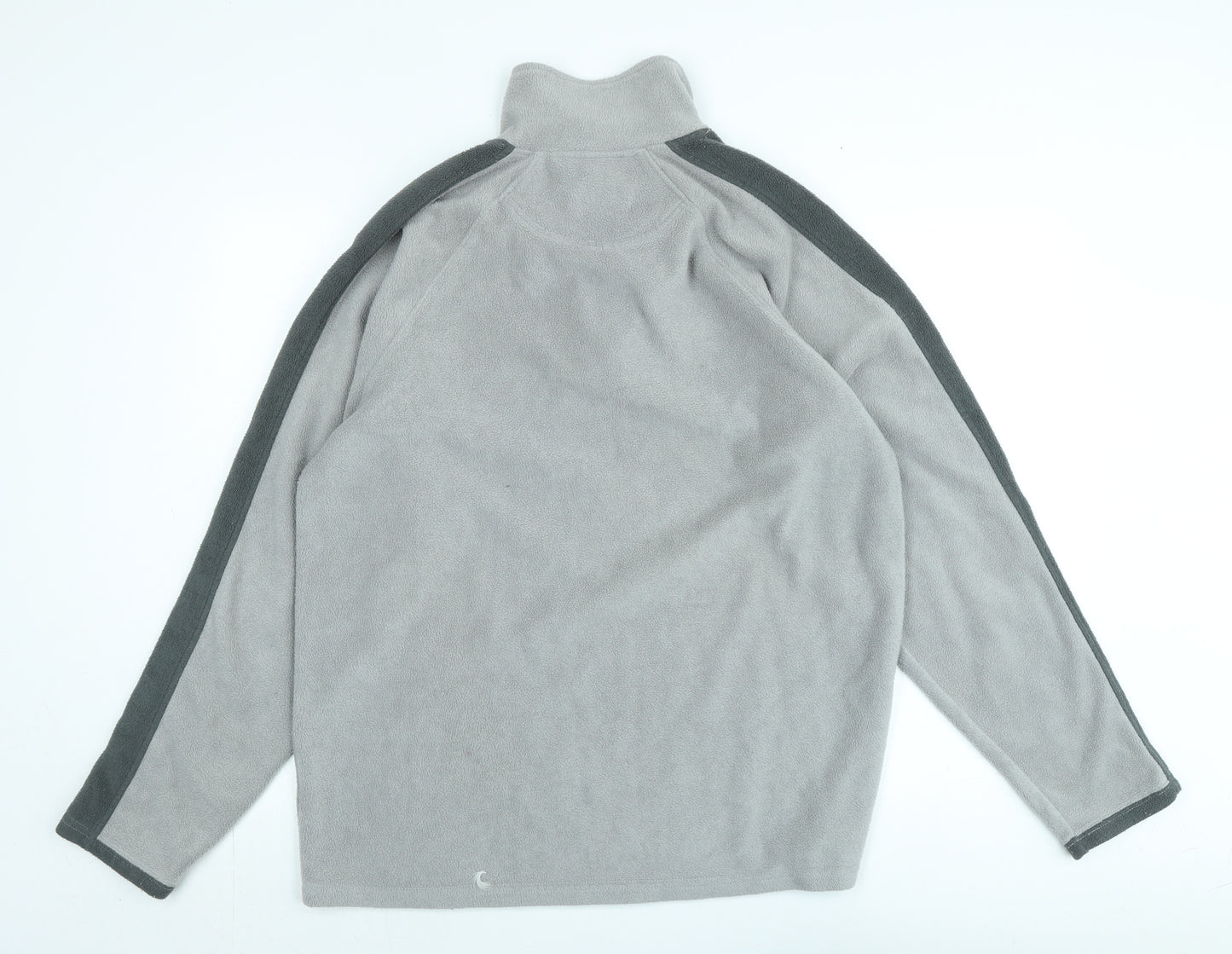 Reefer Mens Grey Polyester Pullover Sweatshirt Size L - Logo