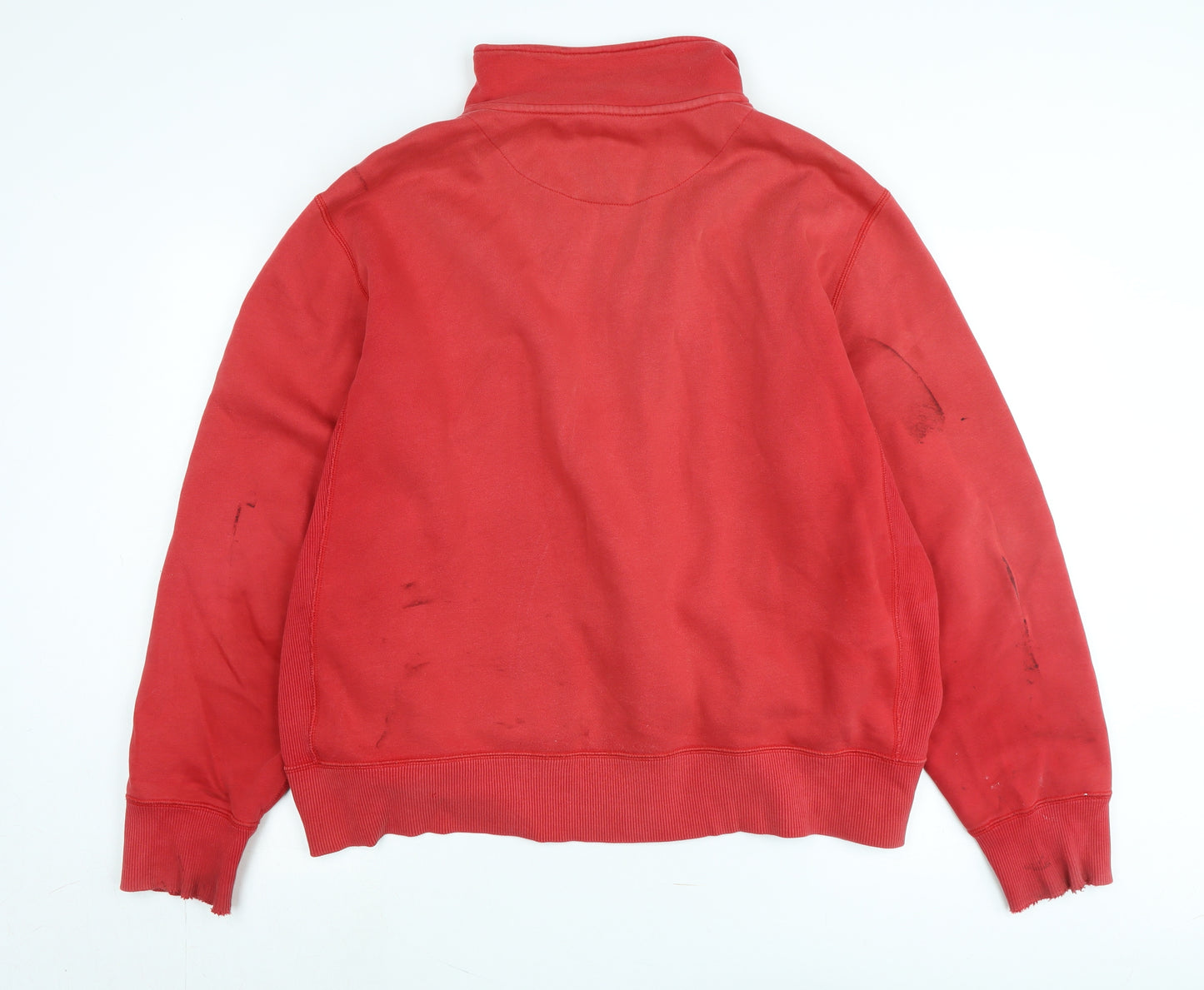 Nike Mens Red Jacket Size XL Zip - Logo