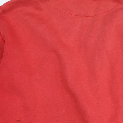 Nike Mens Red Jacket Size XL Zip - Logo