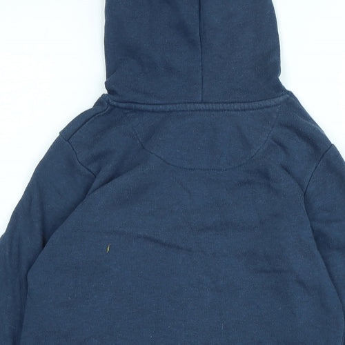 Levi's Boys Blue Cotton Pullover Hoodie Size 8-9 Years - Logo