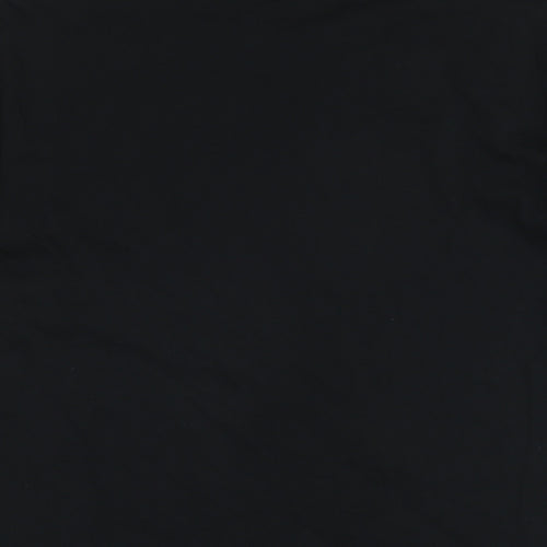 Sea of thieves Mens Black Cotton T-Shirt Size M Crew Neck - Logo -Who killed Demarco