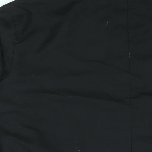 Suave Mens Black Jacket Size S Zip