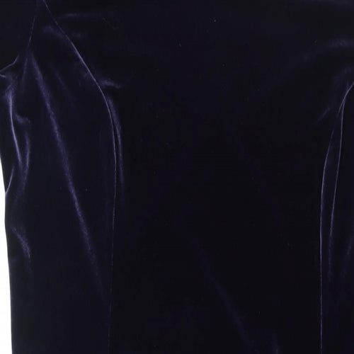 Alexon Womens Purple Polyester Shift Size 18 Round Neck Pullover
