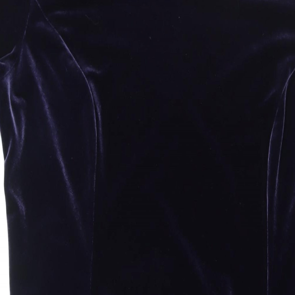 Alexon Womens Purple Polyester Shift Size 18 Round Neck Pullover