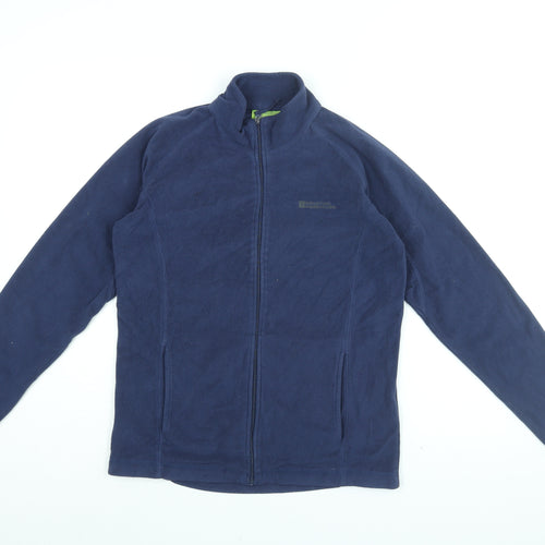 Mountain Warehouse Boys Blue Polyester Full Zip Sweatshirt Size 13 Years Zip