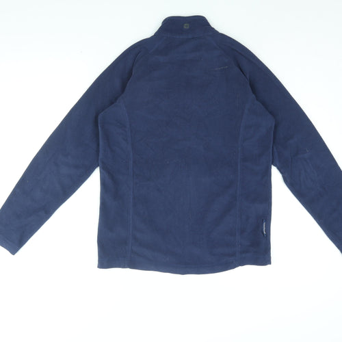 Mountain Warehouse Boys Blue Polyester Full Zip Sweatshirt Size 13 Years Zip