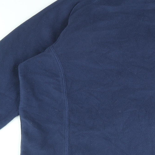 Mountain Warehouse Boys Blue Polyester Full Zip Sweatshirt Size 13 Years Zip