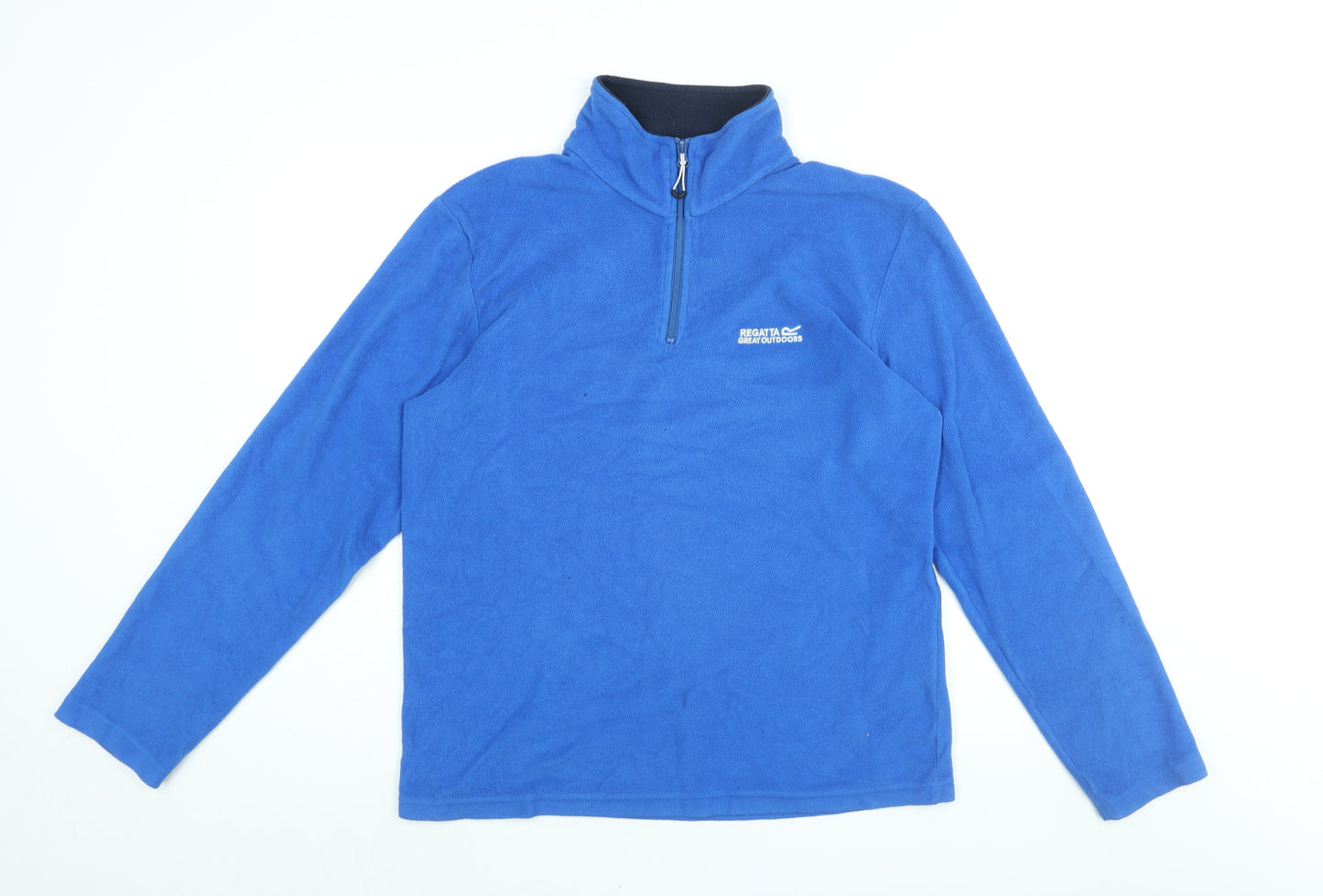 Regatta Mens Blue Polyester Pullover Sweatshirt Size M