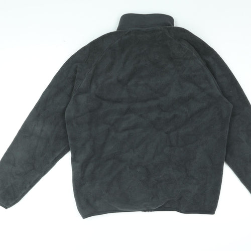 Uniqlo Womens Grey Polyester Full Zip Sweatshirt Size M Zip