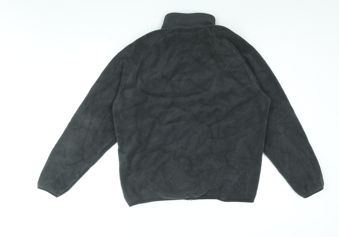 Uniqlo Womens Grey Polyester Full Zip Sweatshirt Size M Zip