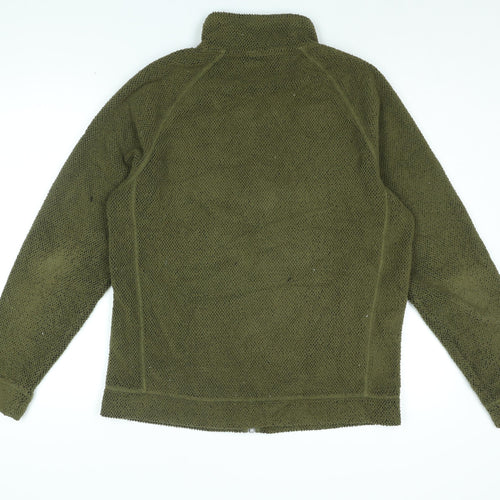 Craghoppers Mens Green Polyester Full Zip Sweatshirt Size M