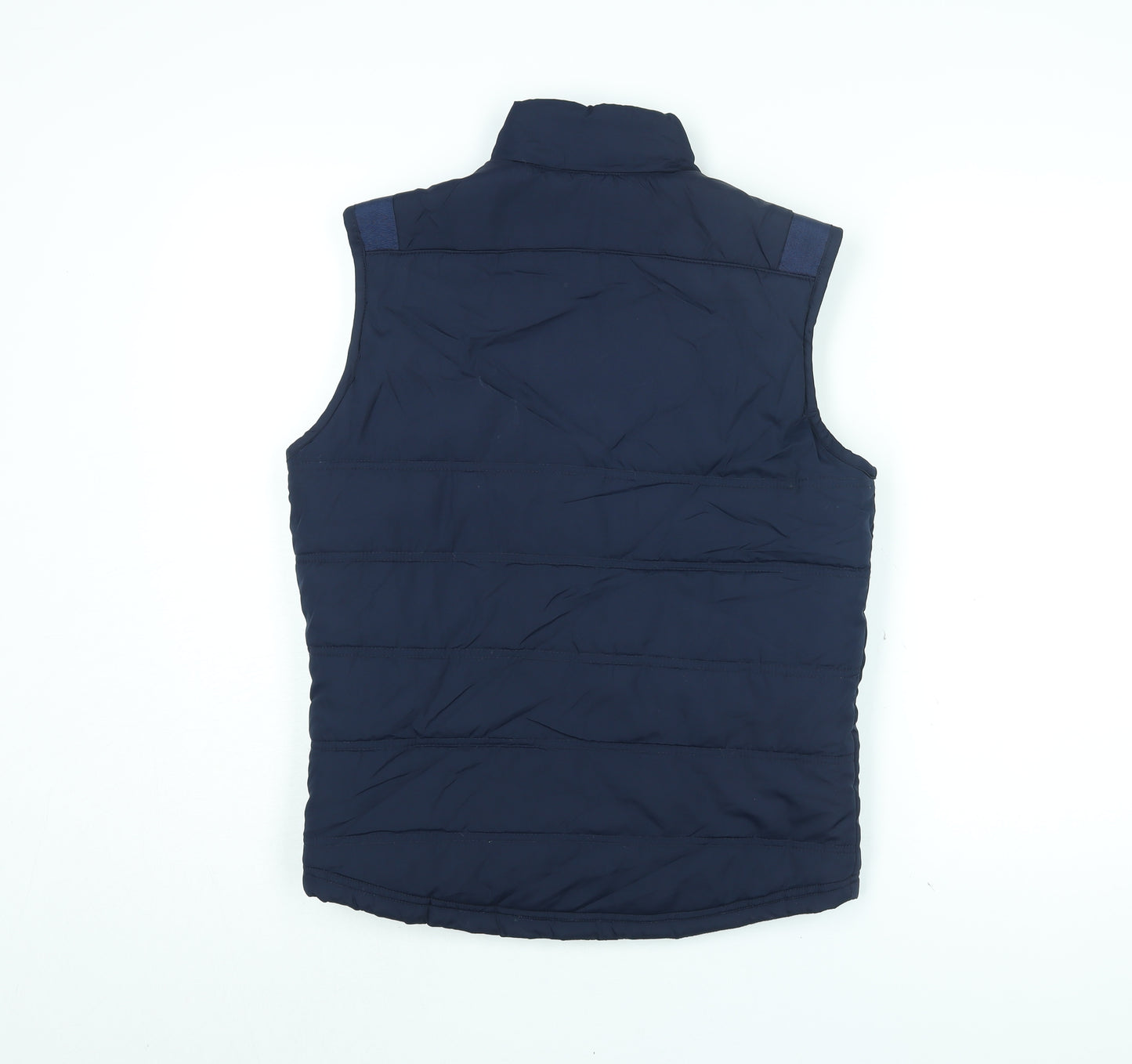 Canterbury Mens Blue Gilet Coat Size XS Zip