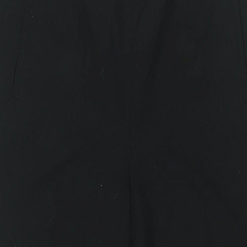 Lakeland Womens Black Polyester Trousers Size 14 L29.5 in Regular Zip