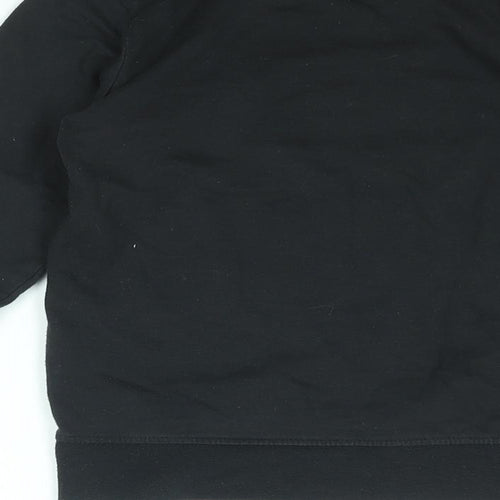 Ramones Boys Black Cotton Pullover Sweatshirt Size 7-8 Years Pullover - Ramones Logo