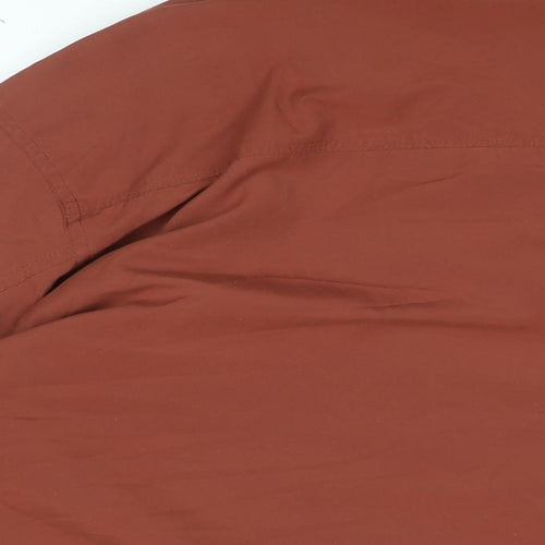 Dannimac Mens Brown Bomber Jacket Coat Size S Zip