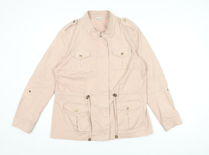 Damart Womens Pink Jacket Size 16 Zip