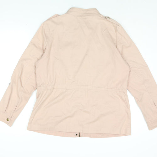 Damart Womens Pink Jacket Size 16 Zip