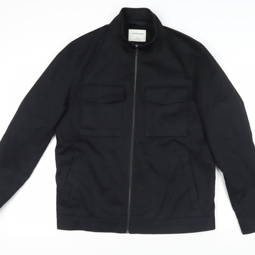 Autograph Mens Black Jacket Size M Zip