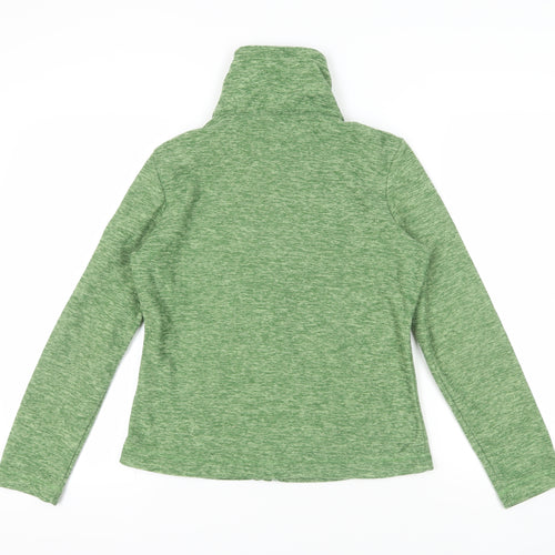 Regatta Womens Green Jacket Size 10 Zip - Pockets