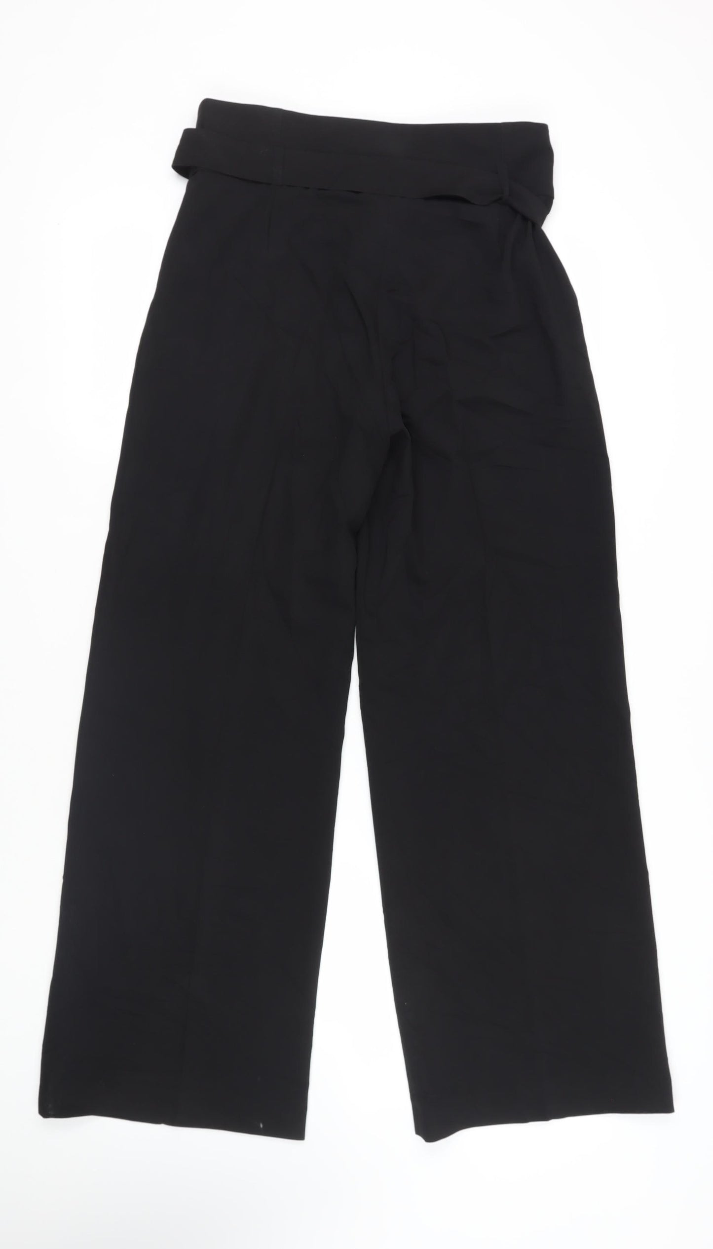Edina Ronay Womens Black Polyester Dress Pants Trousers Size 12 L32 in Regular Zip - Belted