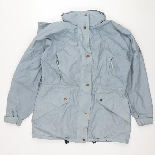 Jack Turphy Womens Blue Jacket Size 12 Zip