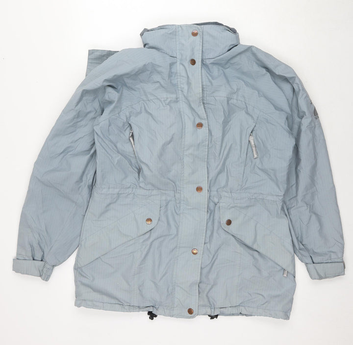Jack Turphy Womens Blue Jacket Size 12 Zip