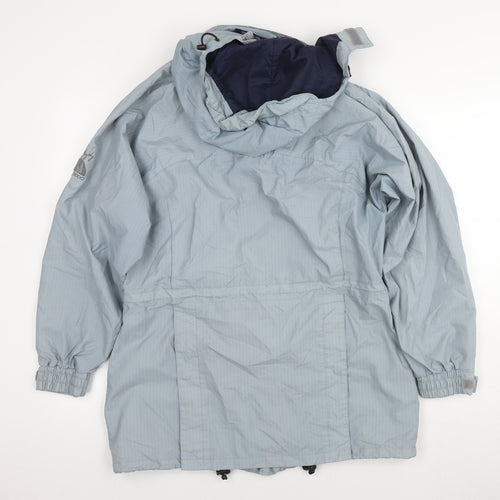 Jack Turphy Womens Blue Jacket Size 12 Zip