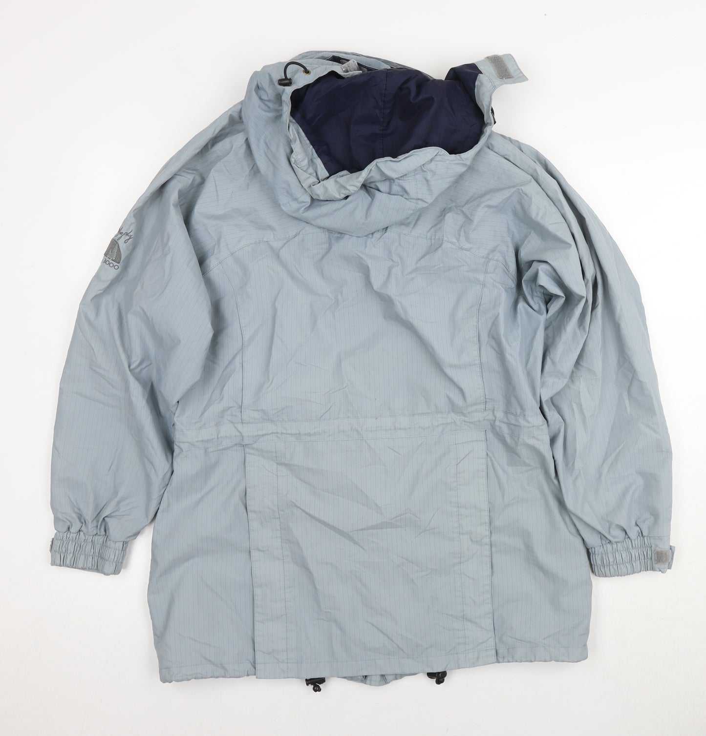 Jack Turphy Womens Blue Jacket Size 12 Zip