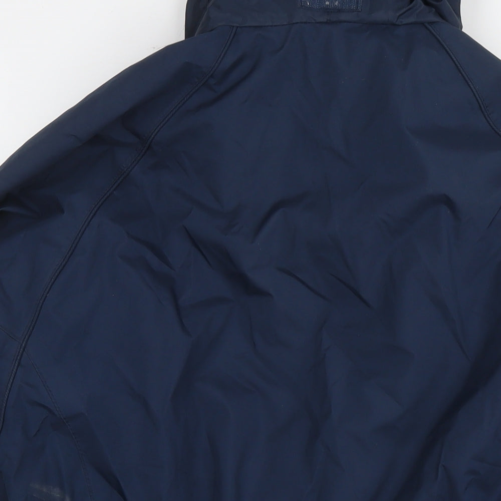 Regatta Womens Blue Rain Coat Jacket Size 14 Zip