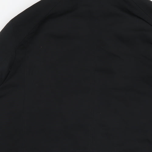 Jeff Banks Mens Black Jacket Size M Zip