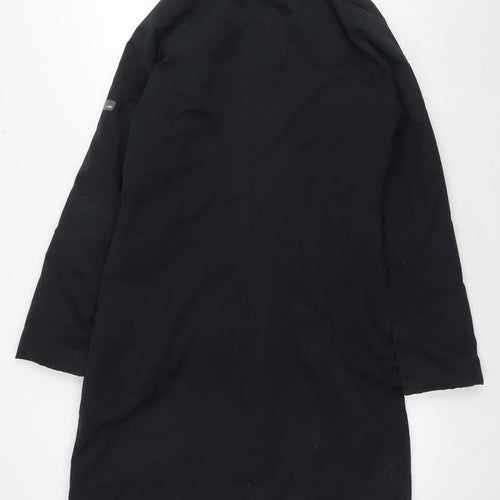 Firetrap Womens Black Parka Jacket Size L Zip