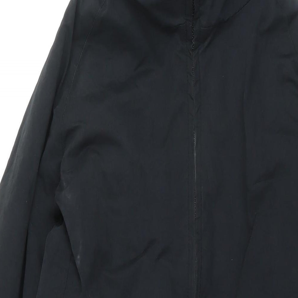 Firetrap Womens Black Parka Jacket Size L Zip