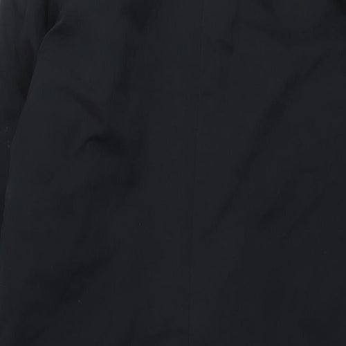 Firetrap Womens Black Parka Jacket Size L Zip