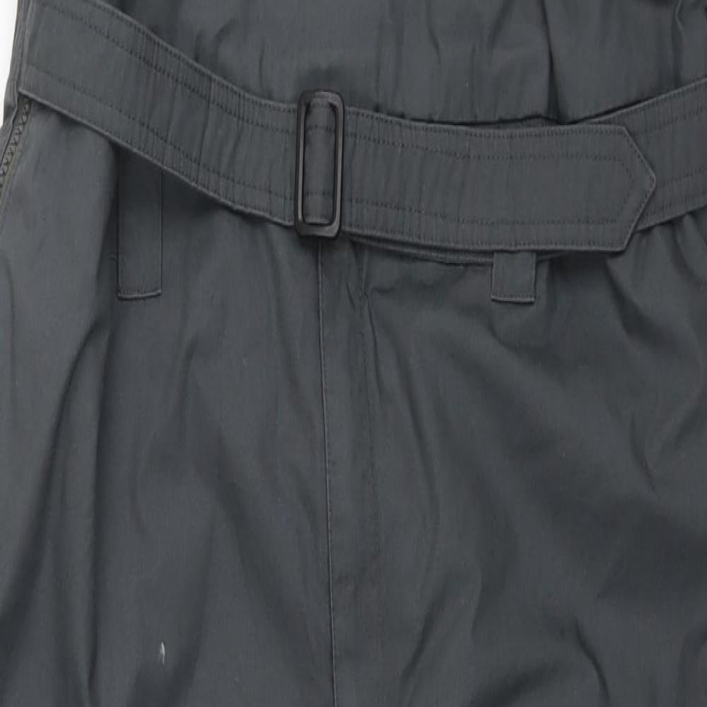 St Michael Mens Grey Polyester Snow Pants Trousers Size M L30 in Regular Zip