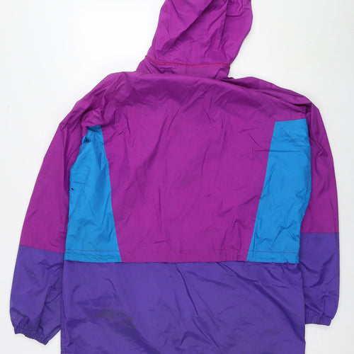 Gale Force Womens Purple Jacket Size L Zip