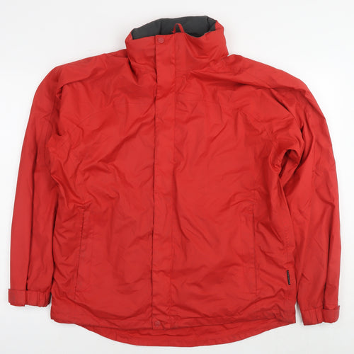 Target Mens Red Jacket Size M Zip