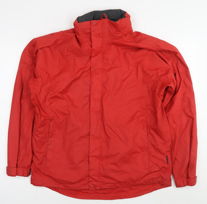 Target Mens Red Jacket Size M Zip