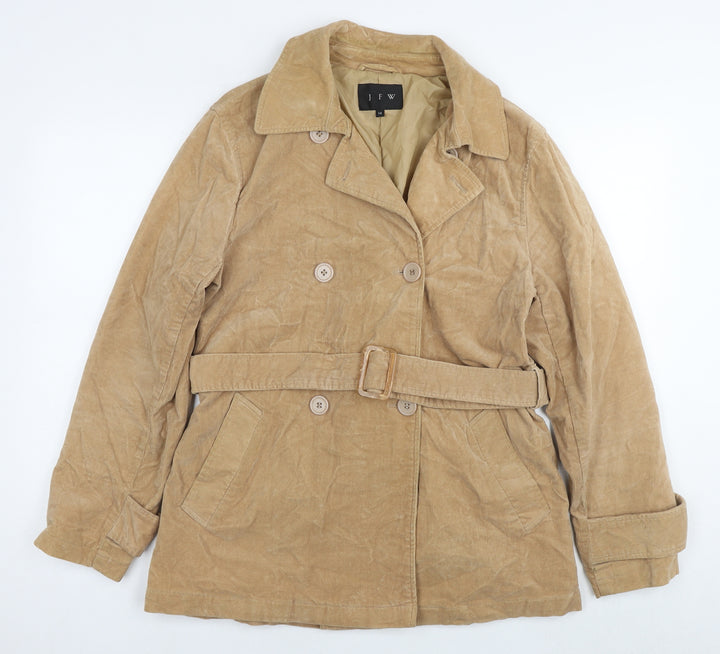 JFW Womens Brown Jacket Size 14 Zip
