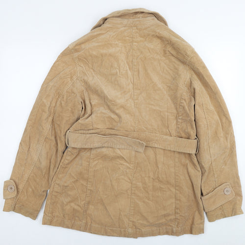 JFW Womens Brown Jacket Size 14 Zip