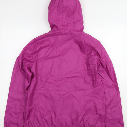 PUMA Womens Purple Jacket Size 16 Zip