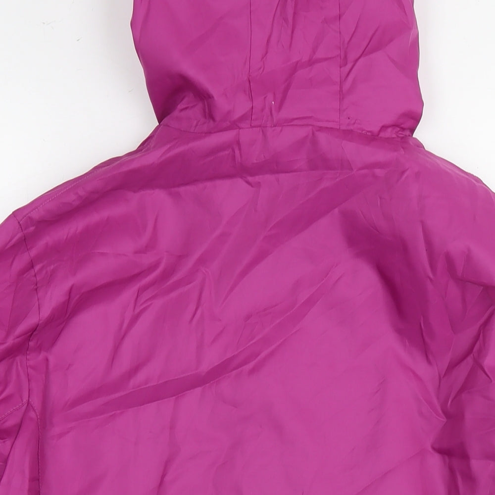 PUMA Womens Purple Jacket Size 16 Zip