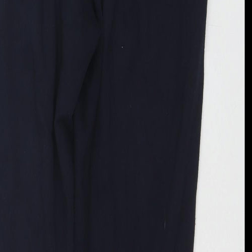 Gap Mens Blue Cotton Jogger Trousers Size M L26 in Regular Drawstring - Logo