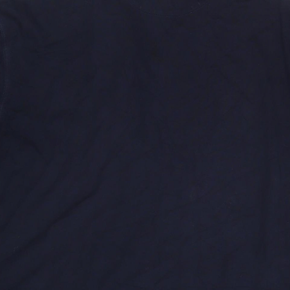 Banana Republic Mens Blue Cotton Polo Size XL Collared Pullover