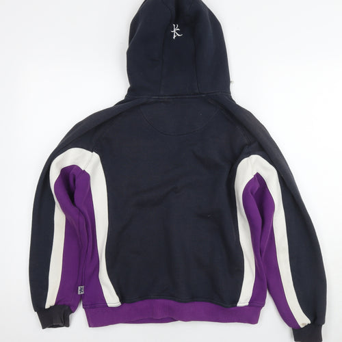 Kukri Womens Multicoloured Geometric Cotton Pullover Hoodie Size 18 Pullover