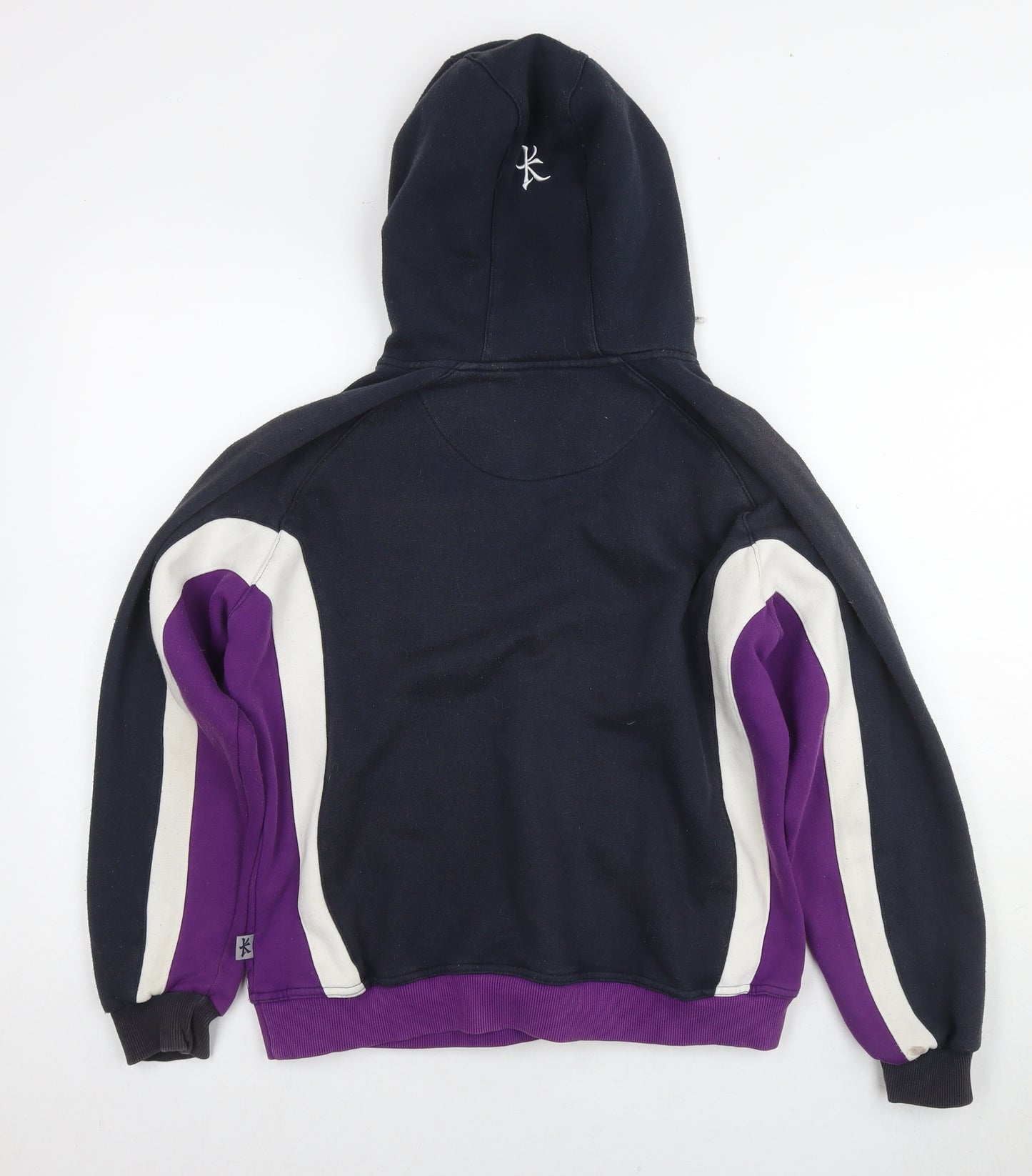 Kukri Womens Multicoloured Geometric Cotton Pullover Hoodie Size 18 Pullover